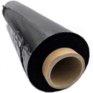 Folia stretch czarna 50cm / 2kg