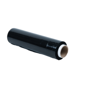 Folia stretch 25cm strecz strech czarny czarna 1kg